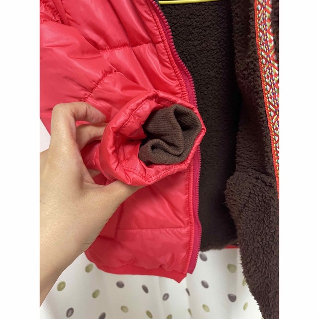 UNITED ARROWS(ユナイテッドアローズ)のユナイテッドアローズ　リバーシブル　ボアジャンパー　105 キッズ/ベビー/マタニティのキッズ服女の子用(90cm~)(ジャケット/上着)の商品写真