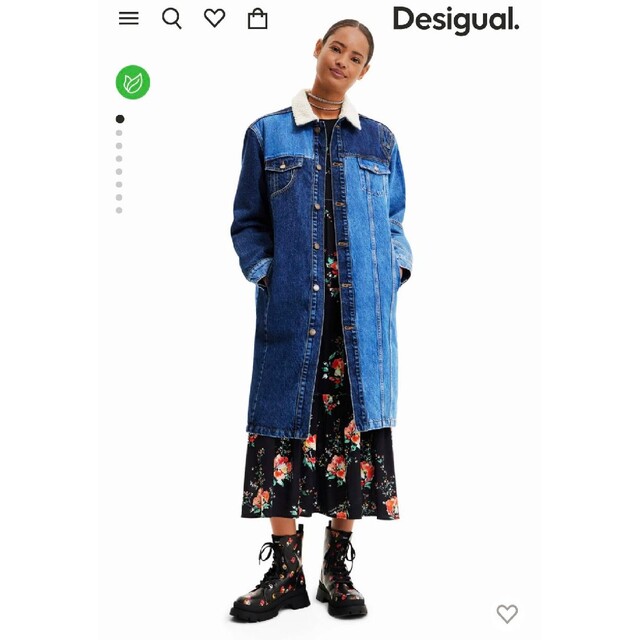 デシグアル L美品デニムジャケット Desigual