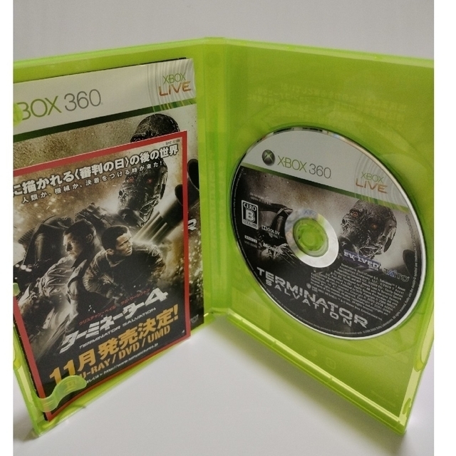 Xbox360(エックスボックス360)のxbox360ソフト　ターミネーターサルベーション エンタメ/ホビーのゲームソフト/ゲーム機本体(家庭用ゲームソフト)の商品写真