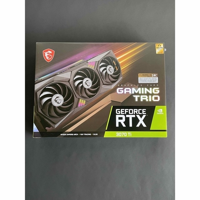 新品未開封 GEFORCE RTX 3070Ti