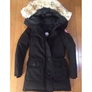 カナダグース(CANADA GOOSE)のカナダグース　CANADA GOOSE　ブロンテ　BRONTE　ブラック　xs(ダウンコート)