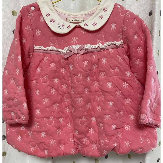 coeur a coeur(クーラクール)のクーラクール　トレーナー　95 キッズ/ベビー/マタニティのキッズ服女の子用(90cm~)(Tシャツ/カットソー)の商品写真