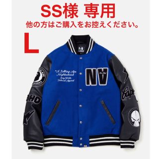 ネイバーフッド(NEIGHBORHOOD)のNEIGHBORHOOD限定色 BAPE NBHD VARSITY JACKET(スタジャン)