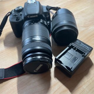 キヤノン(Canon)の望遠レンズ付き！Canon EOS KISS X7 Wズームキット(デジタル一眼)