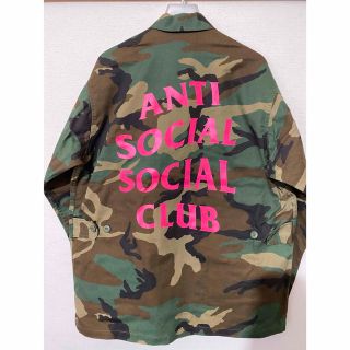 アンチソーシャルソーシャルクラブ(ANTI SOCIAL SOCIAL CLUB)のAnti Social Social Club 迷彩シャツレア美品オーバーサイズ(シャツ)