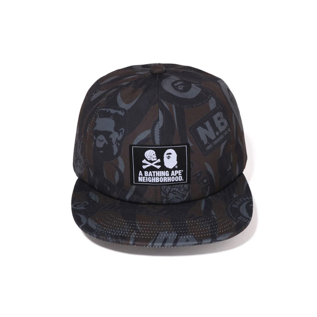 NEIGHBORHOOD(ネイバーフッド)のA BATHING APE NEIGHBORHOOD CAP メンズの帽子(キャップ)の商品写真