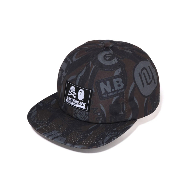 NEIGHBORHOOD(ネイバーフッド)のA BATHING APE NEIGHBORHOOD CAP メンズの帽子(キャップ)の商品写真