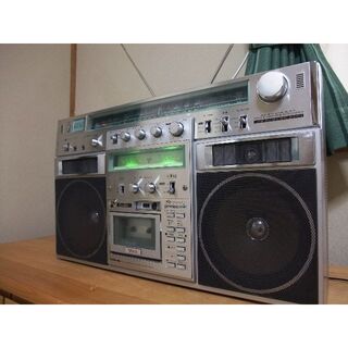トウシバ(東芝)の東芝 アドレス 高級 ラジカセ  RT-S90  ジャンク (ラジオ)