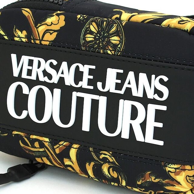 VERSACE JEANS COUTURE ボディバッグ バロック ブラック-