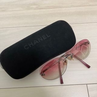 シャネル(CHANEL)のシャネル CHANEL サングラス ピンクグラデーション(サングラス/メガネ)