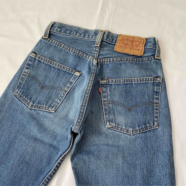 【27】Levi's 501 80s USA製 デニム ジーンズ 黒カン