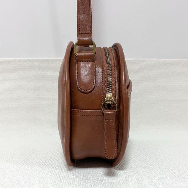 OLD COACH コーチ グラブタン レザー ドイツホック ショルダーバッグ