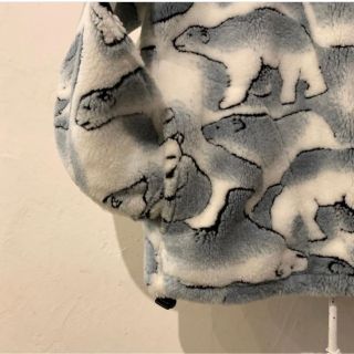 シロクマのフリースジャケット アメリカ古着 アニマルの通販 by kiki