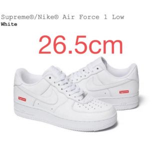 シュプリーム(Supreme)のSupreme® Nike® Air Force 1 ホワイト 26.5(スニーカー)