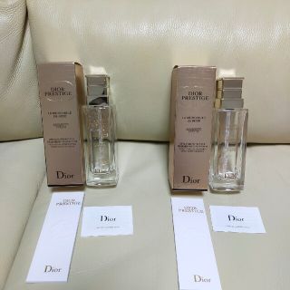 クリスチャンディオール(Christian Dior)の【空瓶】ディオール　プレステージマイクロユイルドローズセラム　空瓶2本セット(ブースター/導入液)