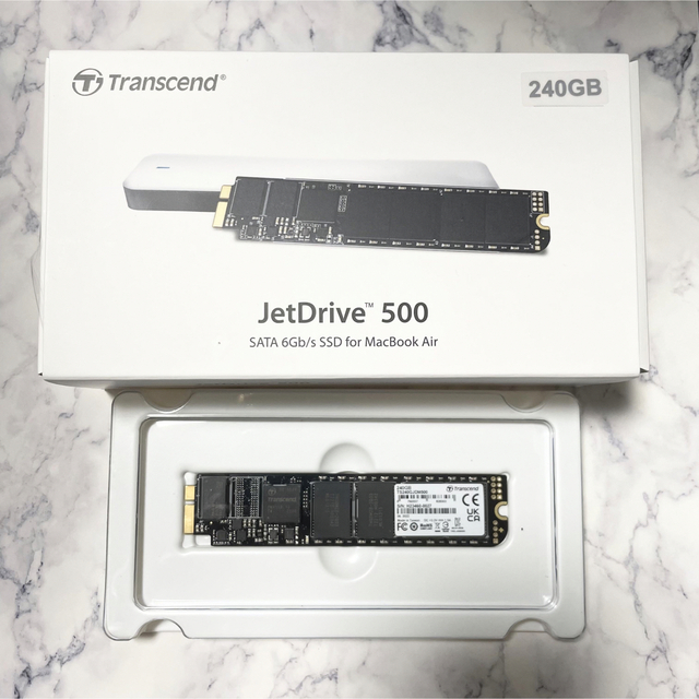 Transcend JetDrive 240GB SSD  動作確認済