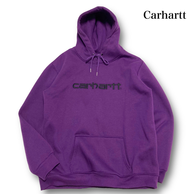 【CARHARTT WIP】 カーハート センター刺繍 スウェットパーカー