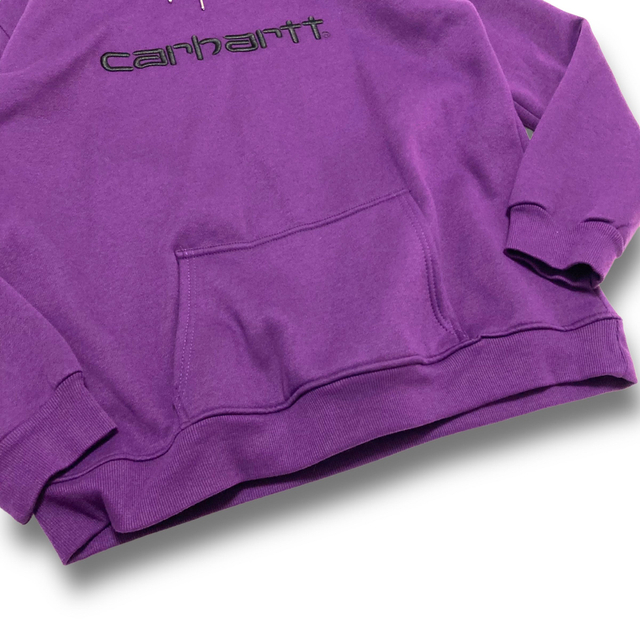 Charhartt WIP(カーハートダブリューアイピー)の【CARHARTT WIP】 カーハート センター刺繍 スウェットパーカー 古着 メンズのトップス(パーカー)の商品写真