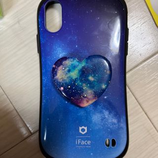 アイフォーン(iPhone)のiPhone XR iFace GALAXY柄　ケース(iPhoneケース)