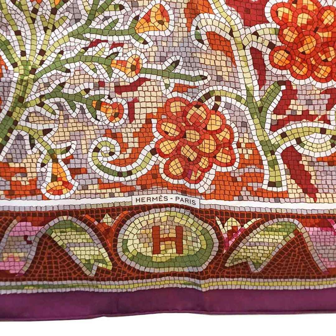 Hermes - エルメス カレ 90 モザイクタイル 動物柄 スカーフ シルク100
