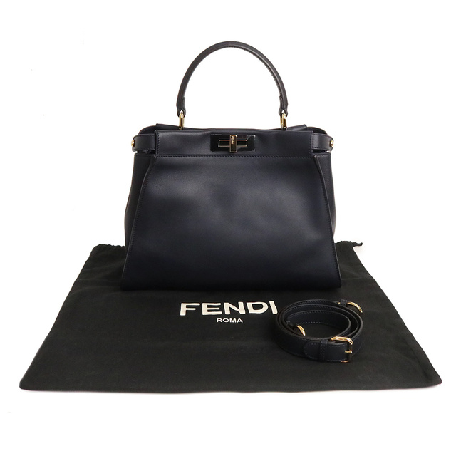 FENDI - フェンディ FENDI ピーカブー レギュラー 2WAY ハンドバッグ