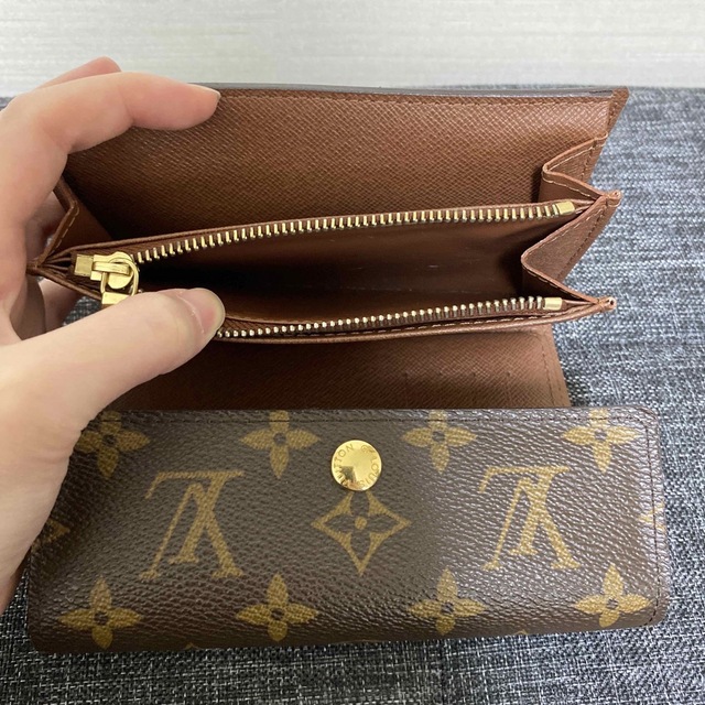 希少・美品】ルイ・ヴィトン LOUIS VUITTON モノグラム三つ折り財布