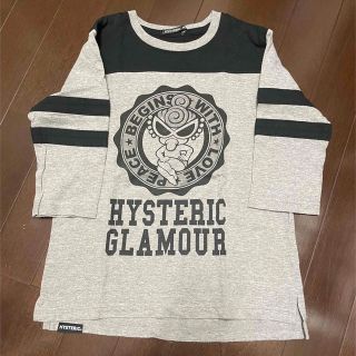 ヒステリックミニ(HYSTERIC MINI)のヒステリックミニ 五分袖 グレー 130(Tシャツ/カットソー)