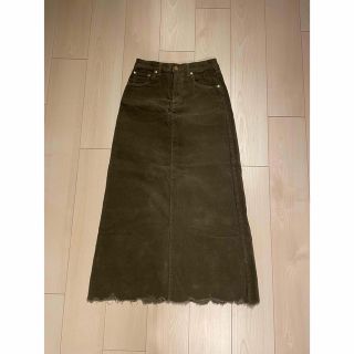 サート(SURT)のsurt corduroy skirt(ロングスカート)