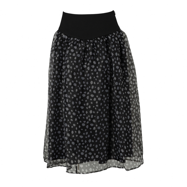 BORDERS at BALCONY(ボーダーズアットバルコニー)のMiko様専用　　ORGANDY PRINTED SKIRT 36 レディースのスカート(ひざ丈スカート)の商品写真