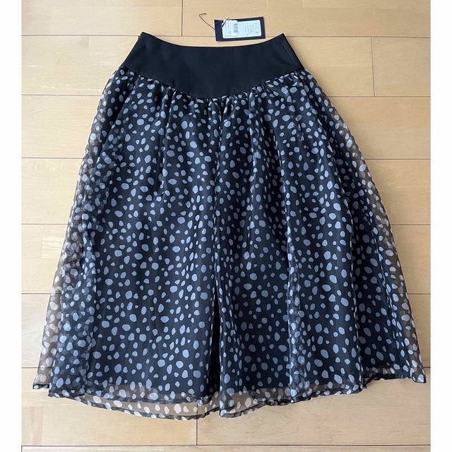 BORDERS at BALCONY(ボーダーズアットバルコニー)のMiko様専用　　ORGANDY PRINTED SKIRT 36 レディースのスカート(ひざ丈スカート)の商品写真