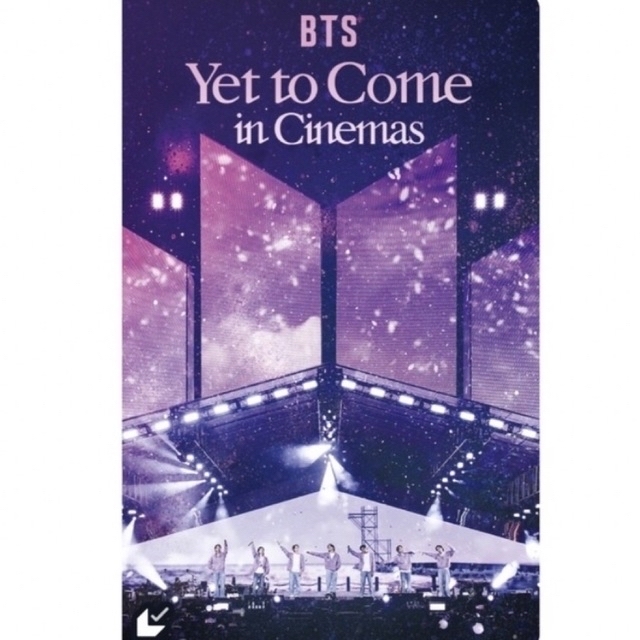 BTS Yet to Come in cinema ムビチケ 特典付き テテ