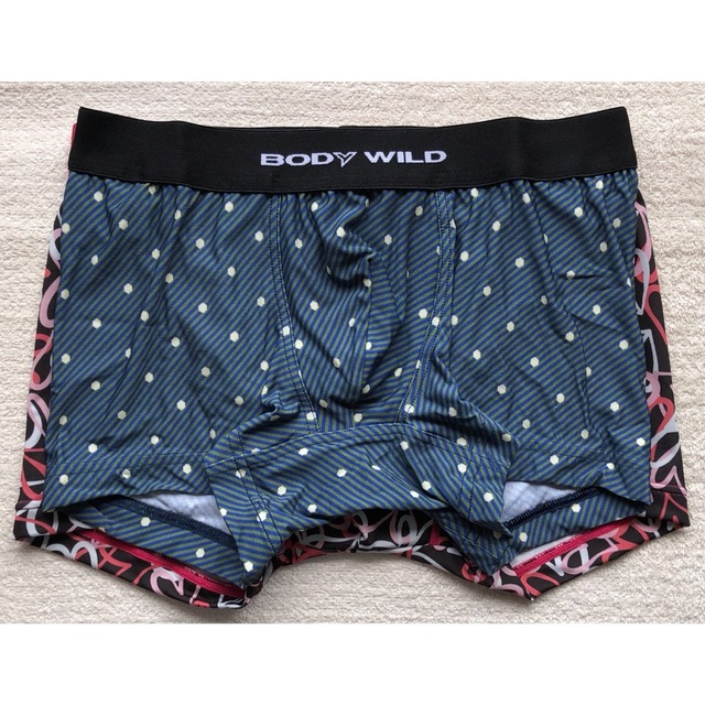 BODY WILD＆BROS ボクサーパンツ Ｌサイズ 3枚セット メンズのアンダーウェア(ボクサーパンツ)の商品写真