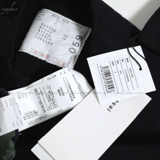 4 新品 sacai スポンジ スウェット MA-1 ドレス サカイ ワンピース