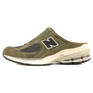 ニューバランス(New Balance)のNEW BALANCE ニューバランス スニーカー サイズ:28.5cm SNS Sneakersnstuff ズエンスタッフ M2002 RMS 22AW ミュール サンダル オリーブ US10.5 D スニーカー シューズ 靴 コラボ 【メンズ】(スニーカー)