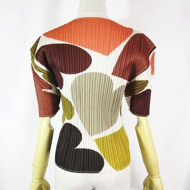 極美品】2001 PLEATS PLEASE ハート 大判 プリーツトップス-