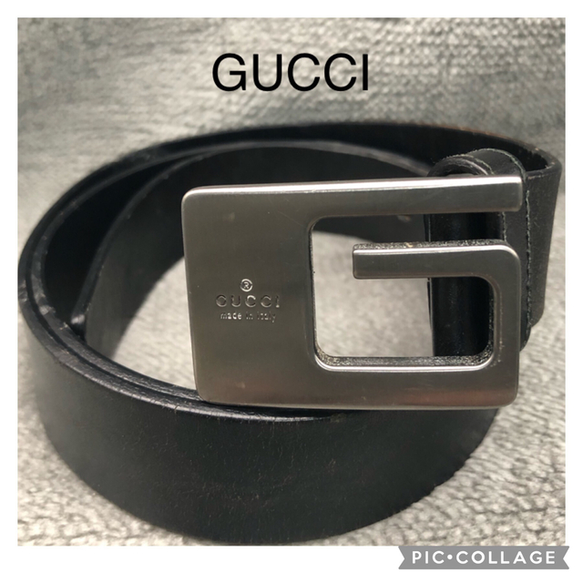 Gucci(グッチ)のGUCCI グッチ　レザーベルト メンズのファッション小物(ベルト)の商品写真