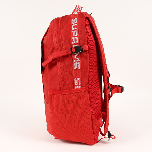 Supreme(シュプリーム)のSupreme シュプリーム コーデュラナイロン バックパック Backpack 18SS レッド 赤 カバン BOXロゴ リュック【メンズ】 メンズのバッグ(バッグパック/リュック)の商品写真