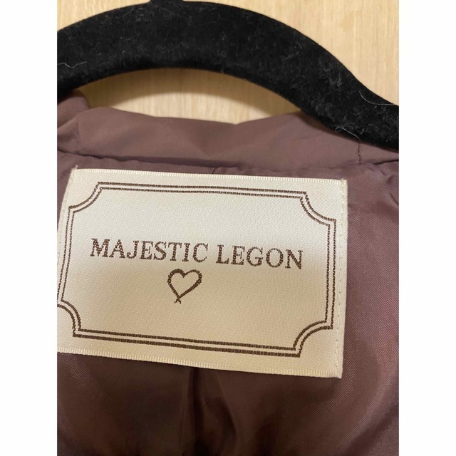 MAJESTIC LEGON(マジェスティックレゴン)のカラーエコダウン レディースのジャケット/アウター(ダウンジャケット)の商品写真