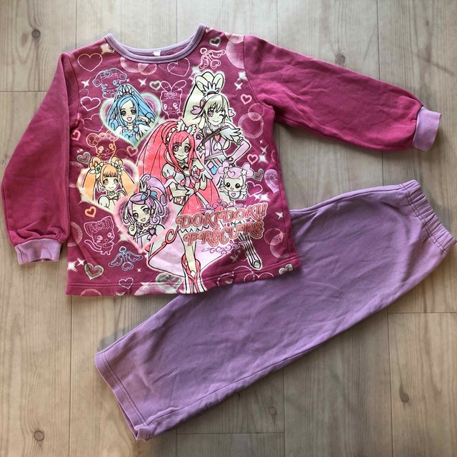 ドキドキプリキュア 光るパジャマ 120cm長袖パジャマの通販 by きらり's shop｜ラクマ