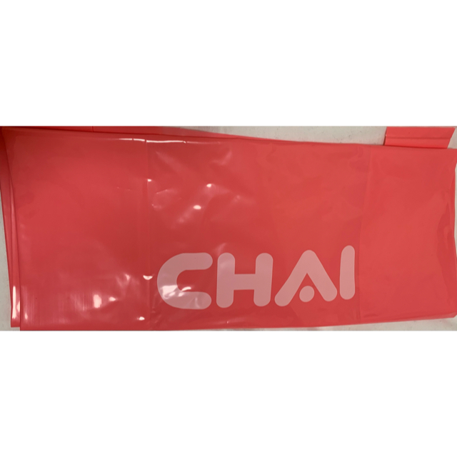 CHAI ショッパー ビニールバッグ グッズ エンタメ/ホビーのタレントグッズ(ミュージシャン)の商品写真