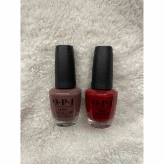 オーピーアイ(OPI)のOPI ネイルラッカー2本セット　新品未使用(マニキュア)