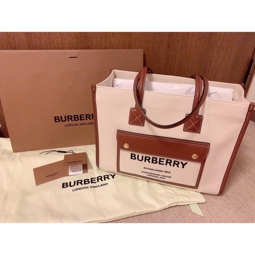 正規品販売! BURBERRY - キャンパストート Burberry トートバッグ