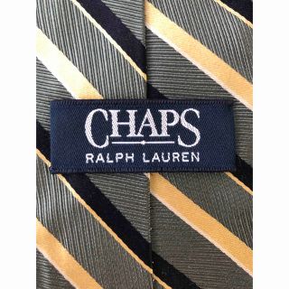 チャップス(CHAPS)の【CHAPS RALPH LAUREN】美品ネクタイ　ストライプ柄(ネクタイ)