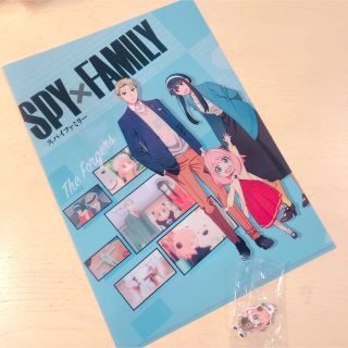 くら寿司　SPY×FAMILY ファイル　キーホルダー　セット　アーニャ(キャラクターグッズ)