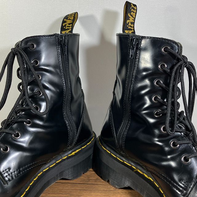 Dr.Martens(ドクターマーチン)のドクターマーチン JADON 8ホール ダブルソール 厚底 サイドジップ UK9 メンズの靴/シューズ(ブーツ)の商品写真