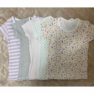 ベルメゾン(ベルメゾン)のベルメゾン  半袖　インナー　シャツ　キッズ　肌着　110(Tシャツ/カットソー)