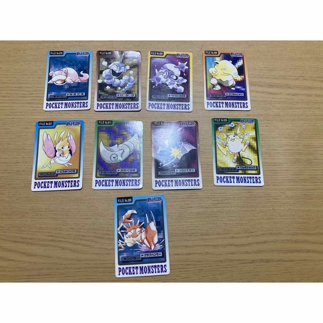 BANDAI(バンダイ)のポケモンカード　バンダイ　カードダス　まとめ9枚 エンタメ/ホビーのアニメグッズ(カード)の商品写真