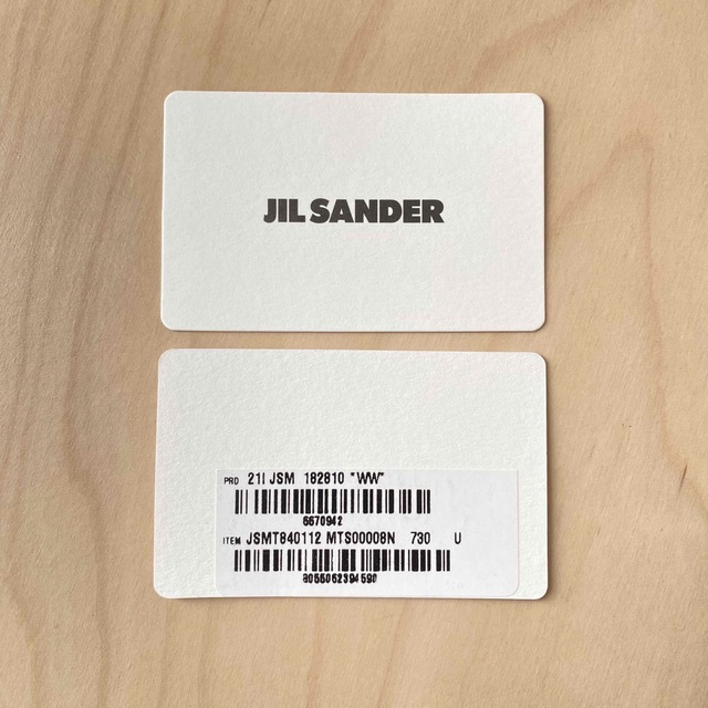 Jil Sander(ジルサンダー)の【JIL SANDER】ジルサンダー オリガミウォレット (新品) メンズのファッション小物(折り財布)の商品写真