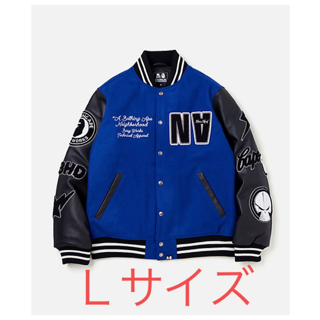 NEIGHBORHOOD APE スタジャン JACKET NBHD BAPE