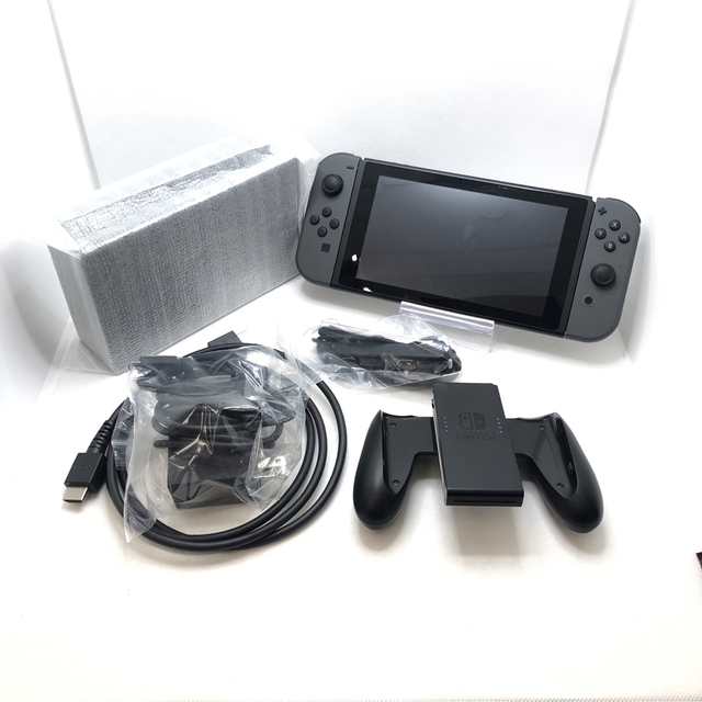 美品　Nintendo Switch 本体　箱無　HAC-001[01]  YS